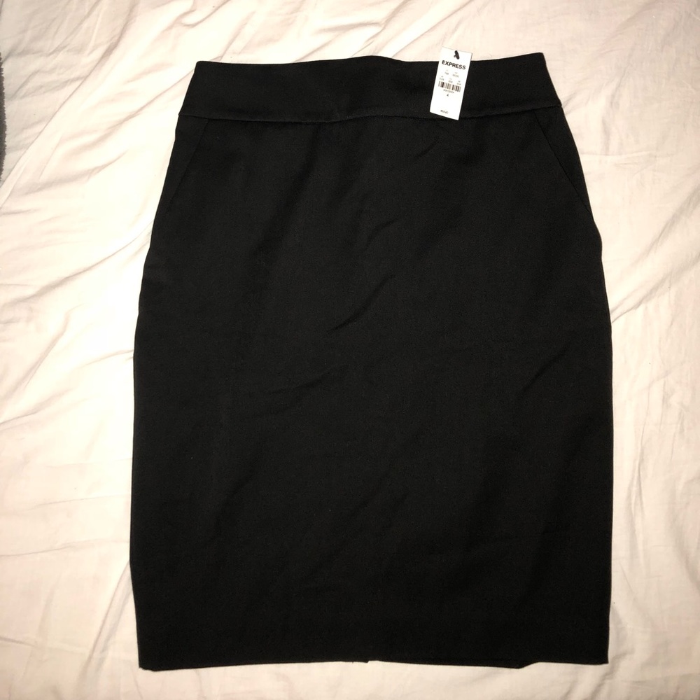 Express Mid length pencil skirt